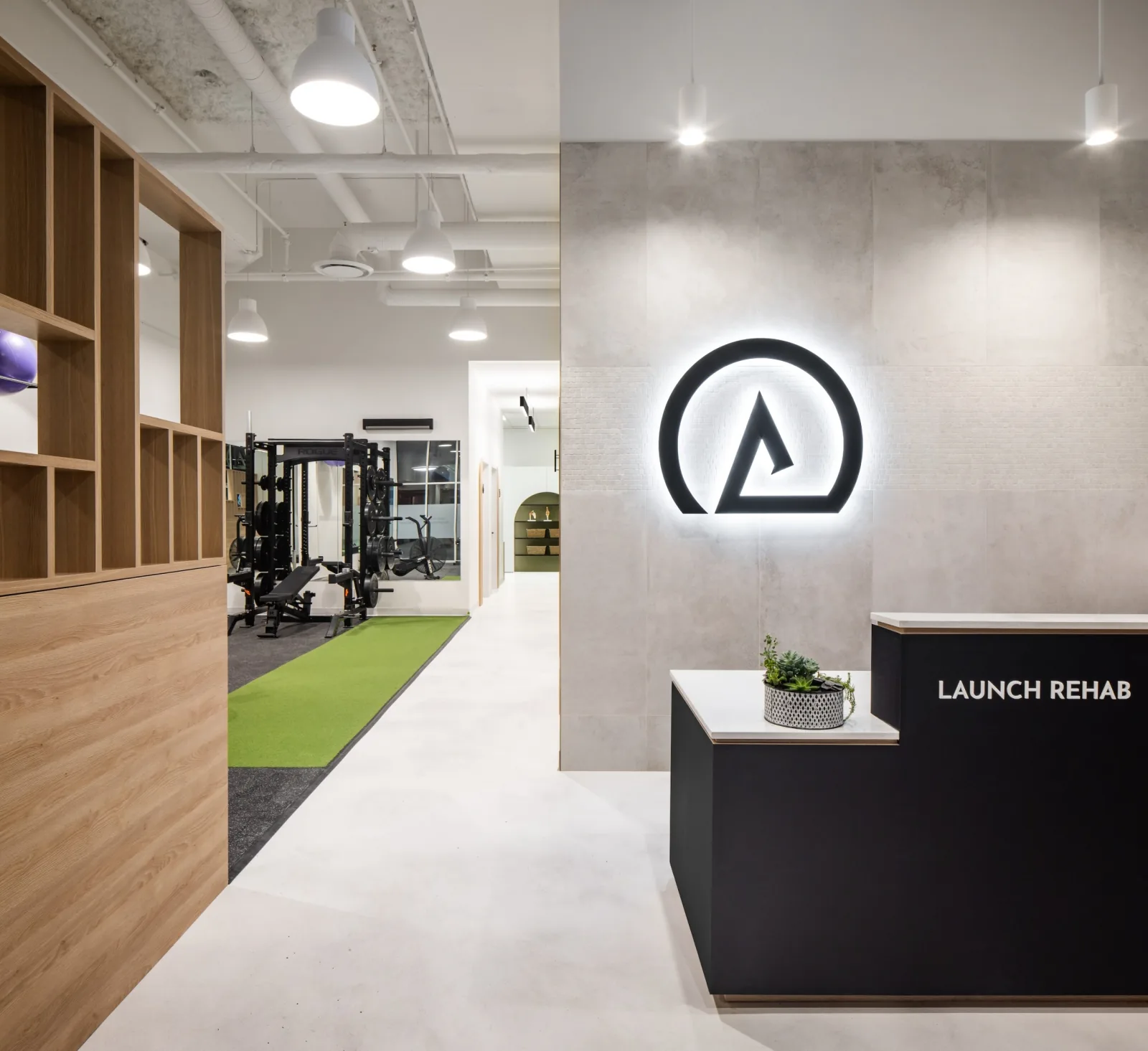Launch Rehab studio interior